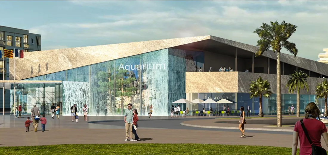 Design de l'aquarium une fois fini